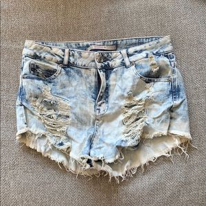 jean shorts